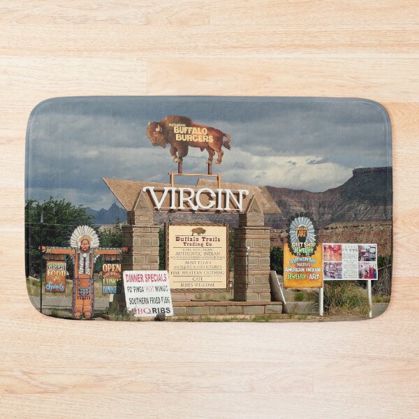 Item preview, Virgin, Utah, USA, town sign designed and sold by FranWest.