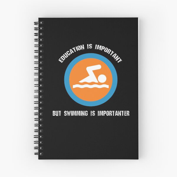 Item preview, Education Is Important But Swimming Is Importanter designed and sold by pedrored369.