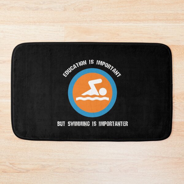 Item preview, Education Is Important But Swimming Is Importanter designed and sold by pedrored369.