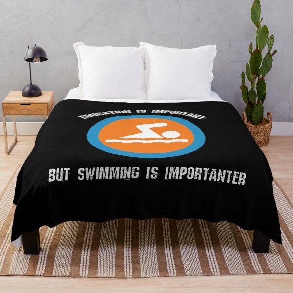 Item preview, Education Is Important But Swimming Is Importanter designed and sold by pedrored369.