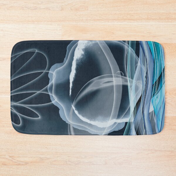 Item preview, Dark blue fluid art designed and sold by Mashusha-art.