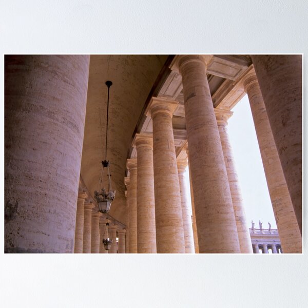 Item preview, Bernini's Colonnade at the Piazza San Pietro designed and sold by Alex Cassels.
