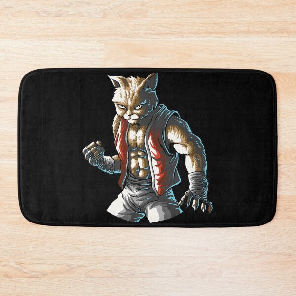 Item preview, Fighter Warrior Cat designed and sold by TeesMii.