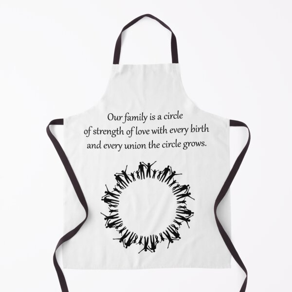 Item preview, Our-family-is-a-circle-of-strength-of-love-with-every-birth-and-every-union-the-circle-grows. designed and sold by FunnyDio.