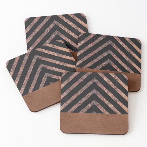 Item preview, Brown and black leather geometric designed and sold by IONcreatION.