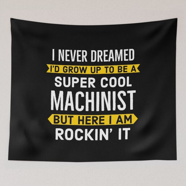 Item preview, Super Cool Machinist designed and sold by Luna1Shop.