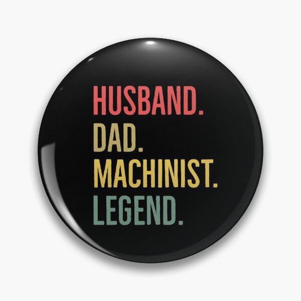 Item preview, Husband Dad Machinist Legend designed and sold by Luna1Shop.