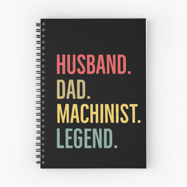 Item preview, Husband Dad Machinist Legend designed and sold by Luna1Shop.
