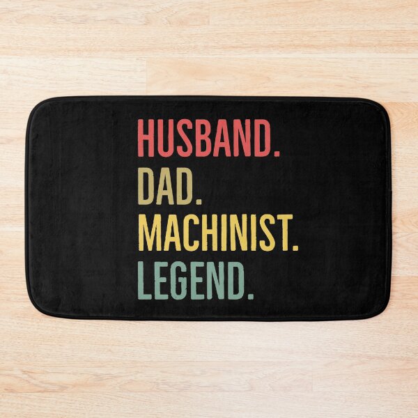 Item preview, Husband Dad Machinist Legend designed and sold by Luna1Shop.