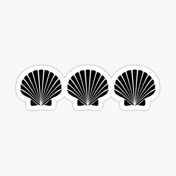 three seashells stickers redbubble