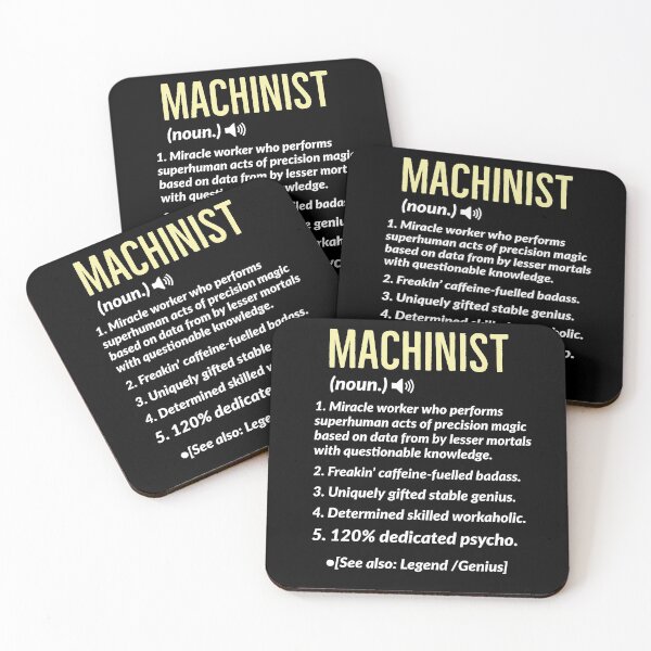 Item preview, Machinist Definition Gift designed and sold by Luna1Shop.