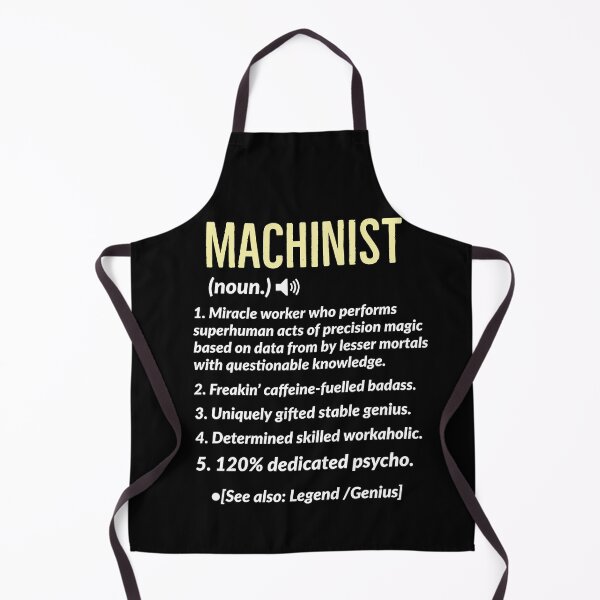 Item preview, Machinist Definition Gift designed and sold by Luna1Shop.