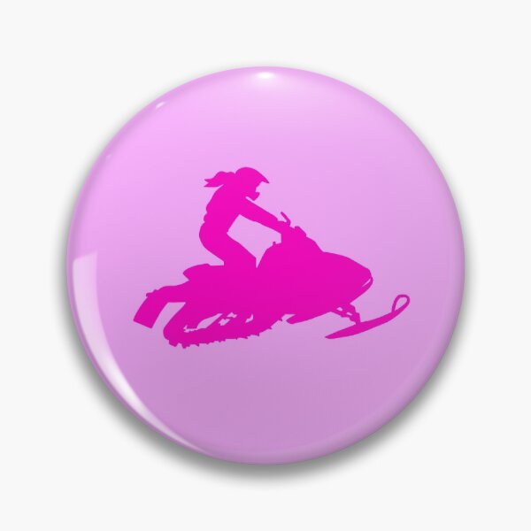 Item preview, Pink snowmobile girl designed and sold by Bluezorel.