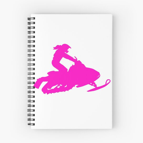 Item preview, Pink snowmobile girl designed and sold by Bluezorel.