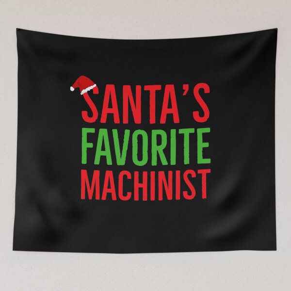 Item preview, Santas Favorite Machinist designed and sold by Luna1Shop.