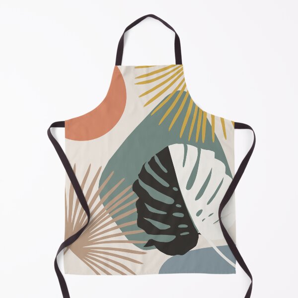 Item preview, Minimal Yin Yang Monstera Fan Palm Finesse #5 #tropical #decor #art designed and sold by Anita's & Bella's Art.