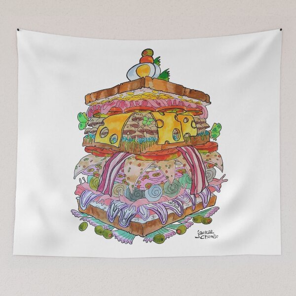 Item preview, Dagwood Sandwich with Live Mushrooms and Snails designed and sold by Michael Jaecks.