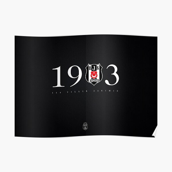 Besiktas Jimnastik Kulubu 1903 Poster