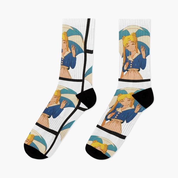 Item preview, 90s Aesthetic Rainy Umbrella Sailor Moon Anime Manga Serena Usagi  designed and sold by madebymarigold.