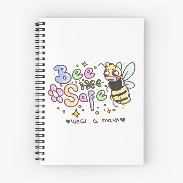 Item preview, Bee Safe Wear a Mask designed and sold by Victoria Hagata.