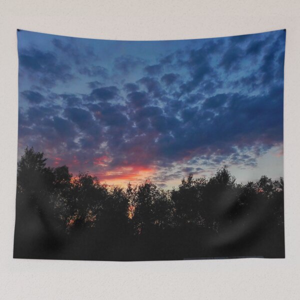 Item preview, Purple And Darkblue Evening Sky designed and sold by Konstancja-.