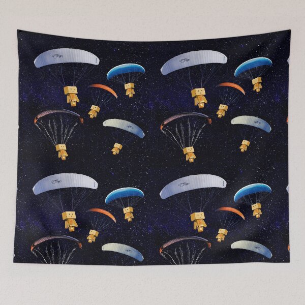 Item preview, UPCYCLED ROBOT ARMY IN SPACE designed and sold by WokeWords.