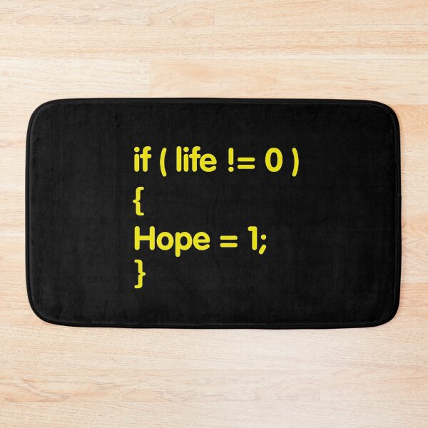 Item preview, Where/While there is life, there is hope (Yellow) designed and sold by Lamara Belhamiche.
