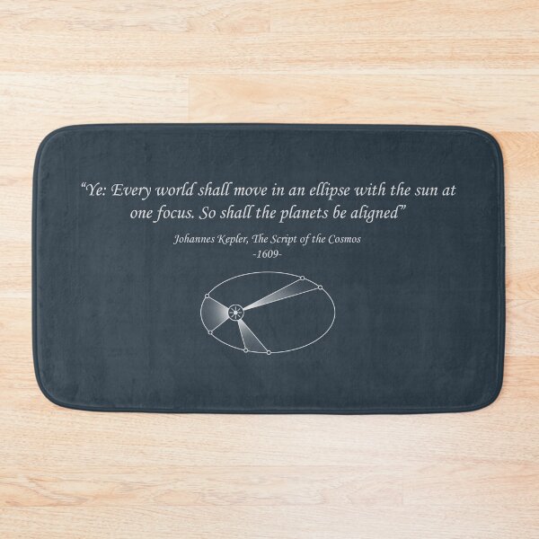 Item preview, Satirical Kepler Science Quote - Dark designed and sold by DeepSpaceDesigns.