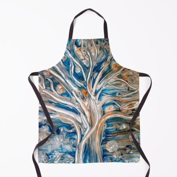 Item preview, Tree in Blue and Gold designed and sold by Karen Simon.