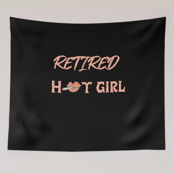 Item preview, Retired Hot Girl funny family gift idea for moms dad and friends designed and sold by POPLIN ⭐ ⭐ ⭐ ⭐ ⭐.