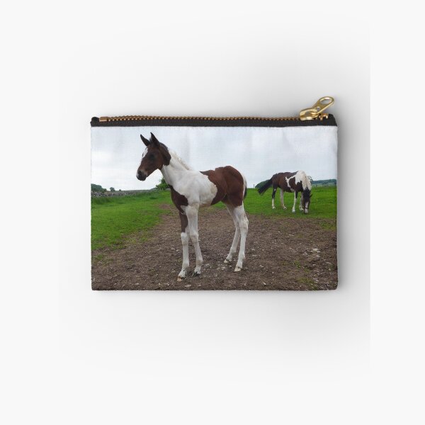 Item preview, Pinto foal with grazing mare designed and sold by Anna Myerscough.