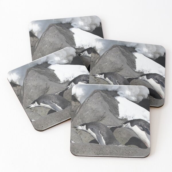 Item preview, Chinstrap Penguins ~ "Follow the leader" designed and sold by Robert Elliott.