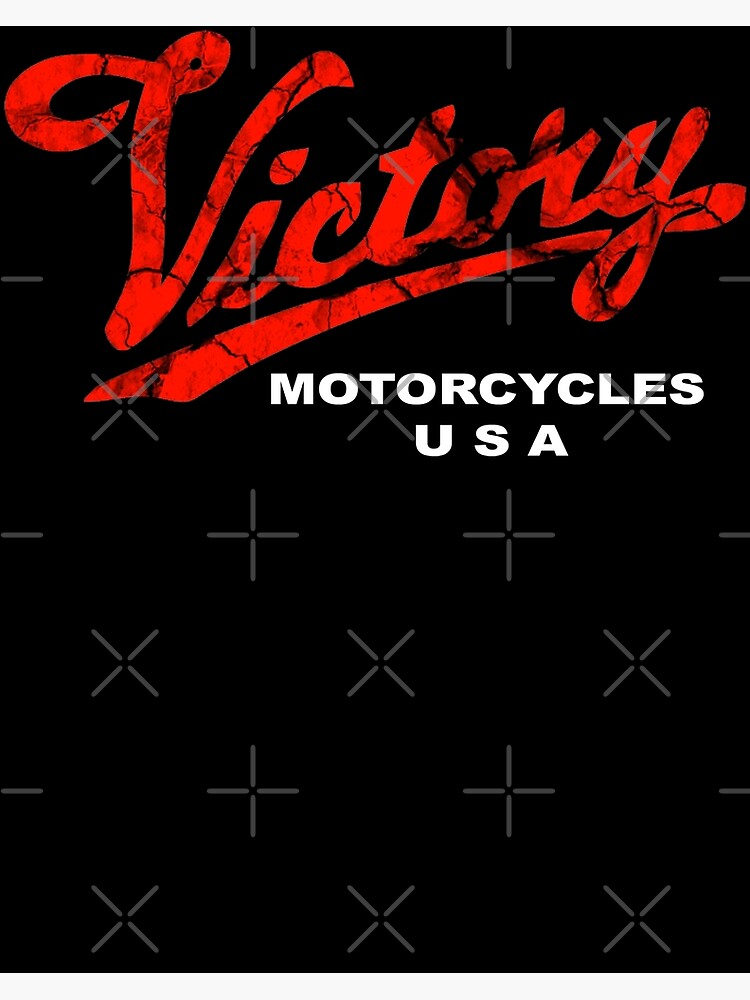 "Victory Motorcycles" Poster for Sale by RedLonelyStars Redbubble