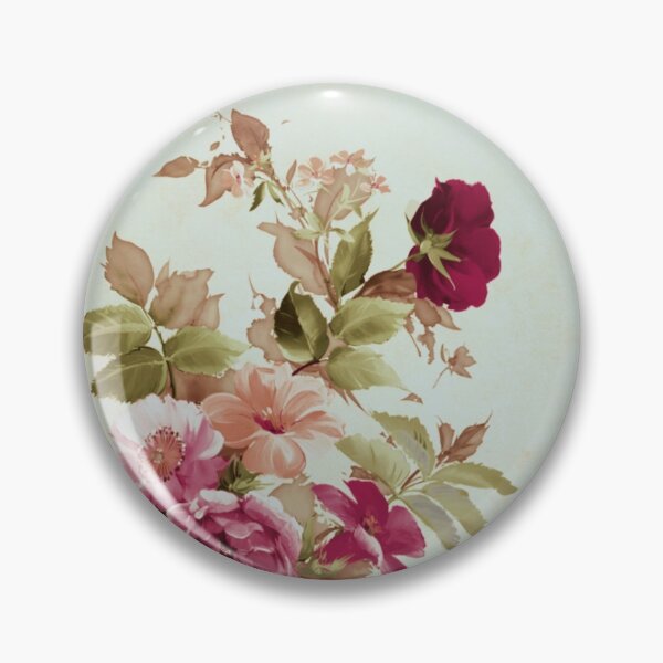 Item preview, VINTAGE ROMANTIC FLORAL RED/TEACHING IS MY THING TEACHING SQUAD designed and sold by wildwhimsical.