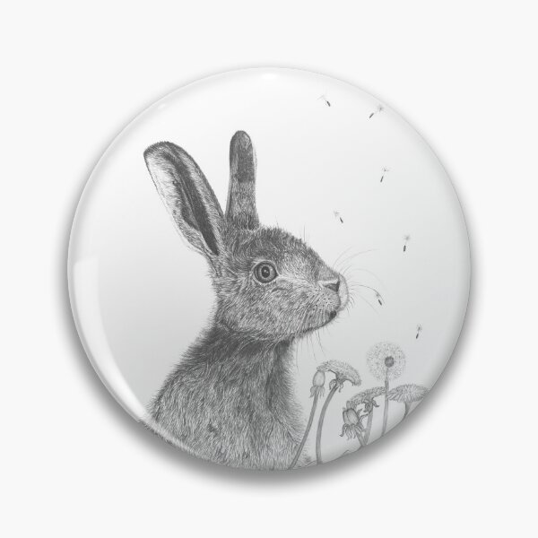 Item preview, Burdock the Hare designed and sold by sarahgeefineart.