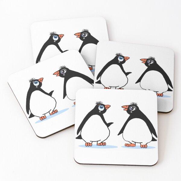Aperçu de l'œuvre Les pingouins parlent créée et vendue par Shirley cute art .