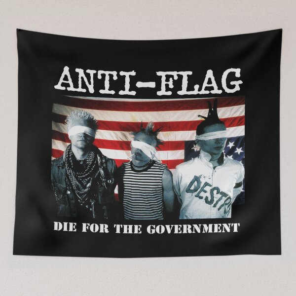 Item preview, ANTI DIE FOR THE GOVERMENT FLAG AMERICA designed and sold by pepert.