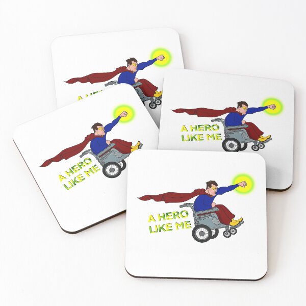 Item preview, A Hero Like Me - Handicapped Superhero designed and sold by Noodly Doodles.