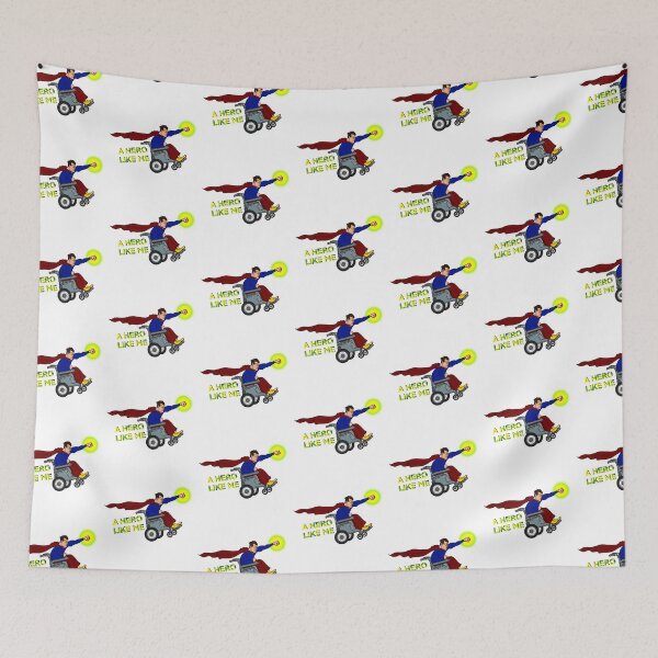 Item preview, A Hero Like Me - Handicapped Superhero designed and sold by Noodly Doodles.