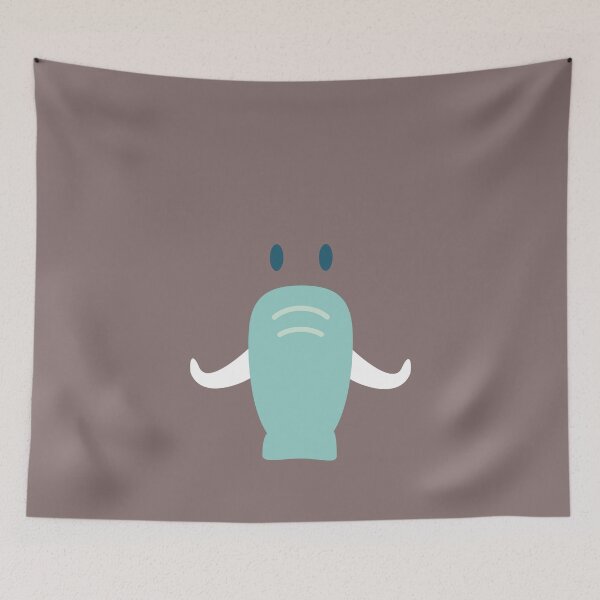 Item preview, cute face elephant t-shirt designed and sold by KO-Pro.