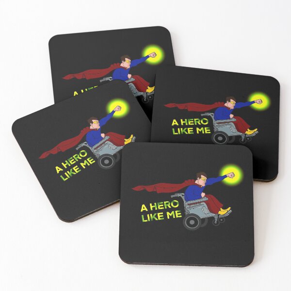 Item preview, A Hero Like Me - Handicapped Superhero designed and sold by Noodly Doodles.
