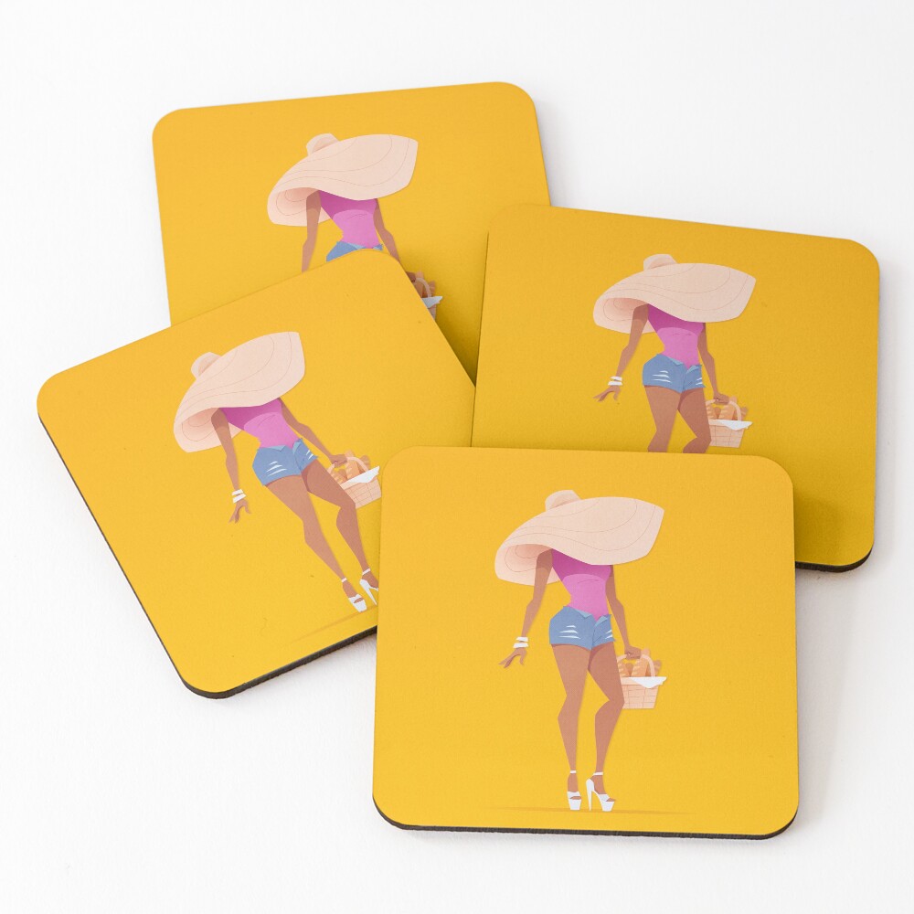 Item preview, Coasters (Set of 4) designed and sold by RikDrawsThings.