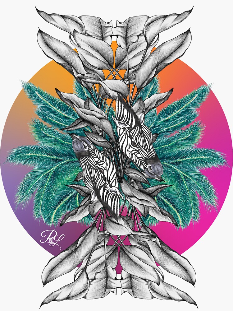 Zebra Palm Tree by PTnL
