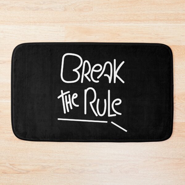 Item preview, Break the Rule designed and sold by Bruno Rosa.