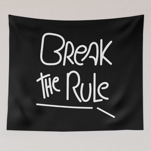 Item preview, Break the Rule designed and sold by Bruno Rosa.