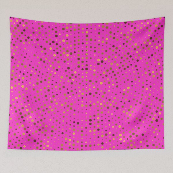 Item preview, Dots on the Rings over Fuchsia designed and sold by Ksaavet.