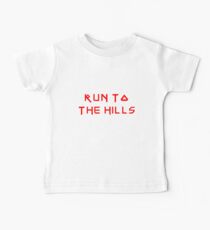 Run To The Hills - Maiden Style Baby Tee