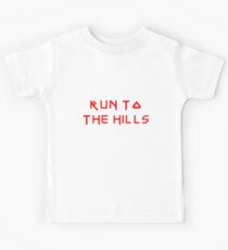 Run To The Hills - Maiden Style Kids Tee