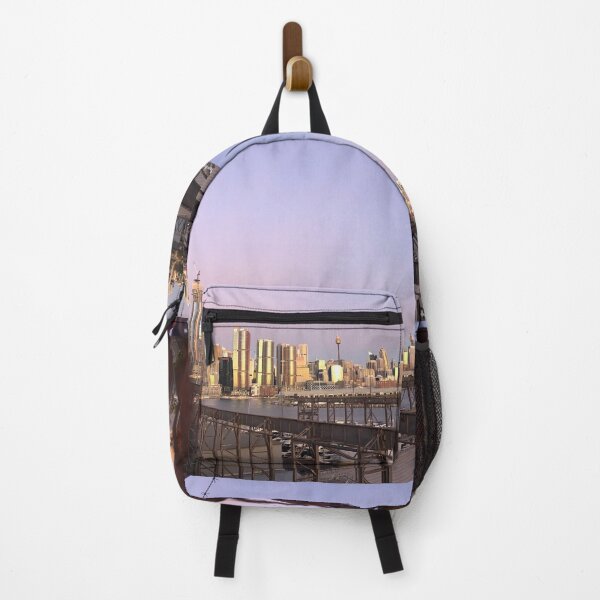 Item preview, Purple sky, golden buildings - Sydney designed and sold by Kenzo Hosomi.