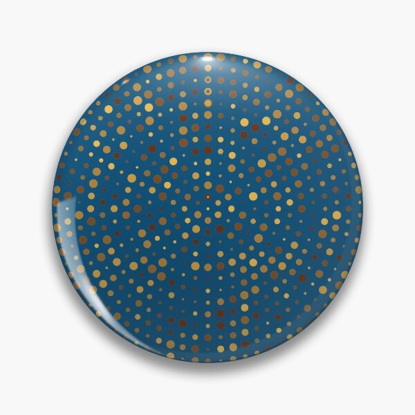 Item preview, Dots on the Rings Over Blue designed and sold by Ksaavet.